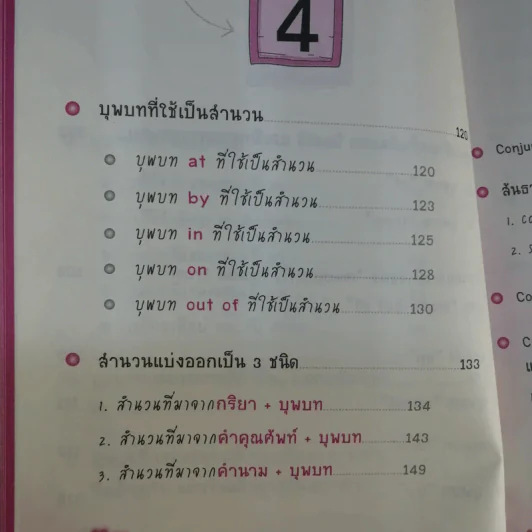 ไดอารี่มหัศจรรย์ 7 วันฉันเก่ง Prepositions & Conjunctions - ศิริพร โตพึ่งพงศ์ (ผู้เขียน เก่งอังกฤษ พิชิตไวยากรณ์) รูปที่ 13