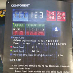 (Used บอร์ดเกมมือสอง) The Coding เกมถอดรหัส รูปที่ 10