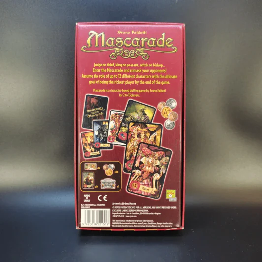 (Used บอร์ดเกมมือสอง) Mascarade + Mascarade: Expansion (ไม่มีกล่องภาคเสริม ใส่ภาคเสริมรวมกับภาคหลักแล้ว) รูปที่ 2