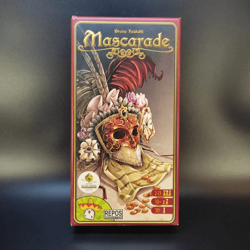 (Used บอร์ดเกมมือสอง) Mascarade + Mascarade: Expansion (ไม่มีกล่องภาคเสริม ใส่ภาคเสริมรวมกับภาคหลักแล้ว) รูปที่ 1