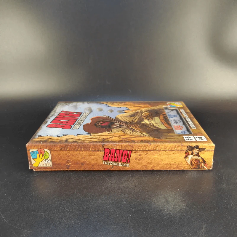 (Used บอร์ดเกมมือสอง) Bang! The Dice Game (โทเคนกระสุนหาย 1 ชิ้น) รูปที่ 5