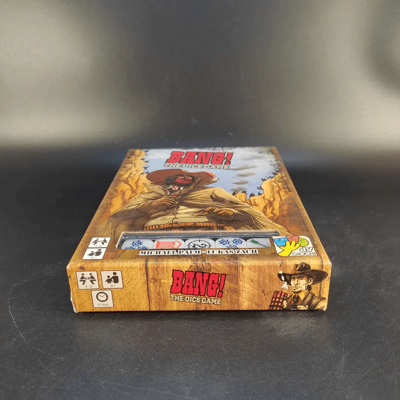 (Used บอร์ดเกมมือสอง) Bang! The Dice Game (โทเคนกระสุนหาย 1 ชิ้น) รูปที่ 6