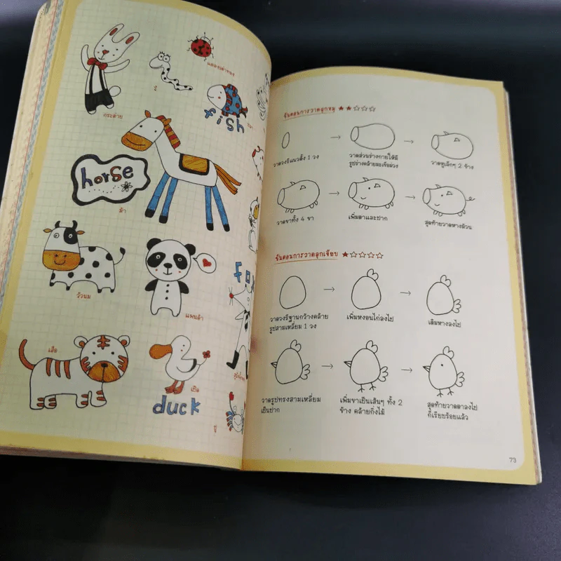 1,000 ภาพวาดสุดน่ารักด้วยปากกาลูกลื่นหลากสีสัน - Amily รูปที่ 14