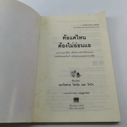 ท้อแค่ไหนต้องไม่อ่อนแอ - พระไพศาล วิสาโล รูปที่ 6