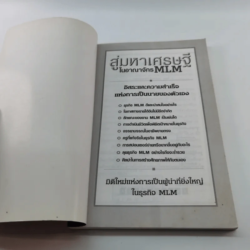 สู่มหาเศรษฐีในอาณาจักร MLM - สมชาติ กิจบรรยง รูปที่ 6