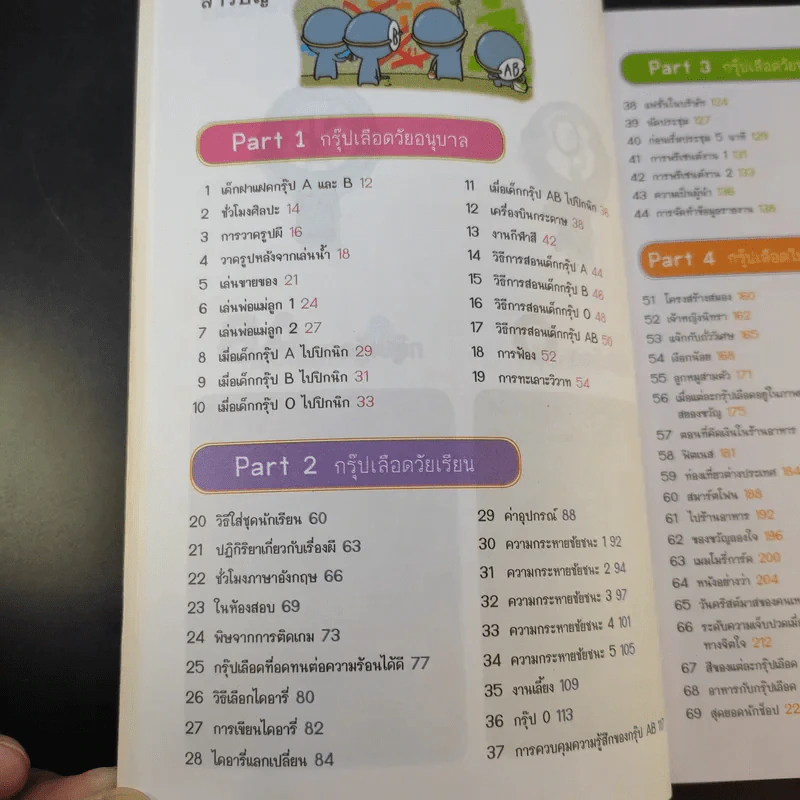 กรุ๊ปเลือดบอกนิสัย ฮาได้ใจยกกำลัง 2 ฉบับการ์ตูน รูปที่ 13