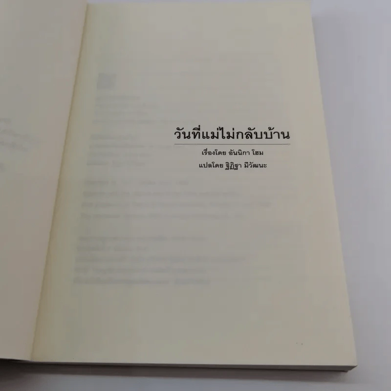 วันที่แม่ไม่กลับบ้าน (มูลนิธิดำรงชัยธรรม) รูปที่ 7