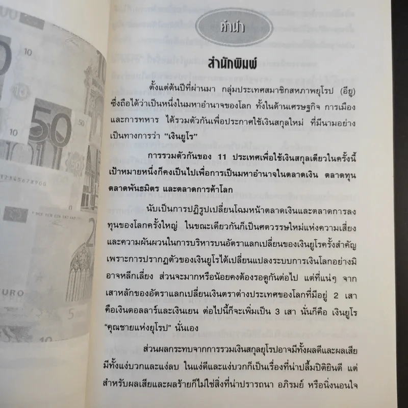 Euro เงินยูโร คัมภีร์เงินตราผู้เขย่าเศรษฐกิจโลก รูปที่ 10