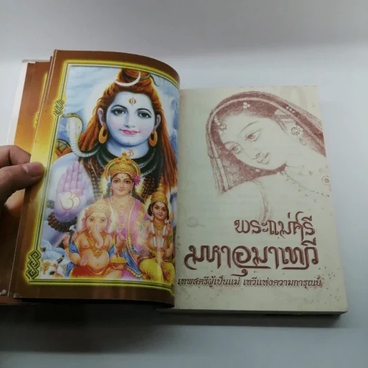 พระแม่ศรีมหาอุมาเทวี เทพสตรีผู้เป็นแม่ เทวีแห่งความการุณย์ รูปที่ 13