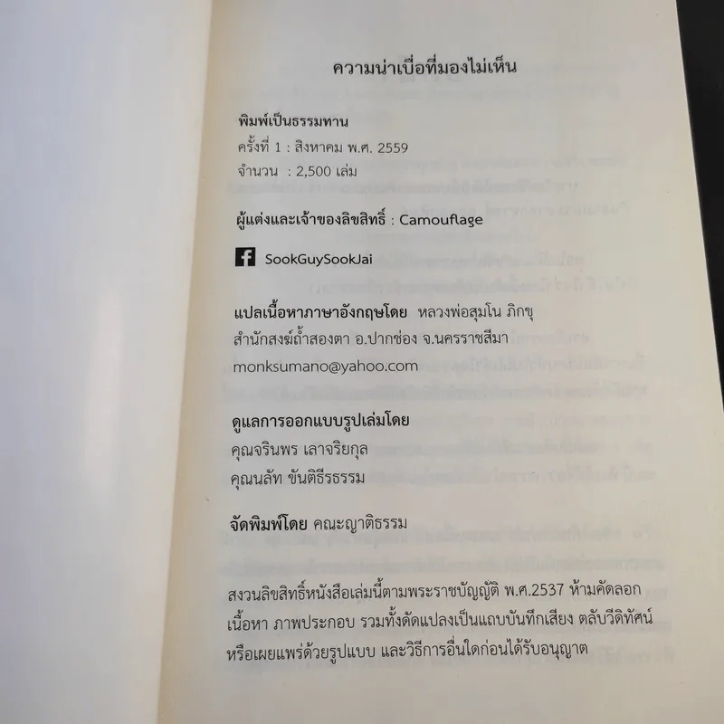 The Invisible Boredom ความน่าเบื่อที่มองไม่เห็น - Camouflage รูปที่ 8