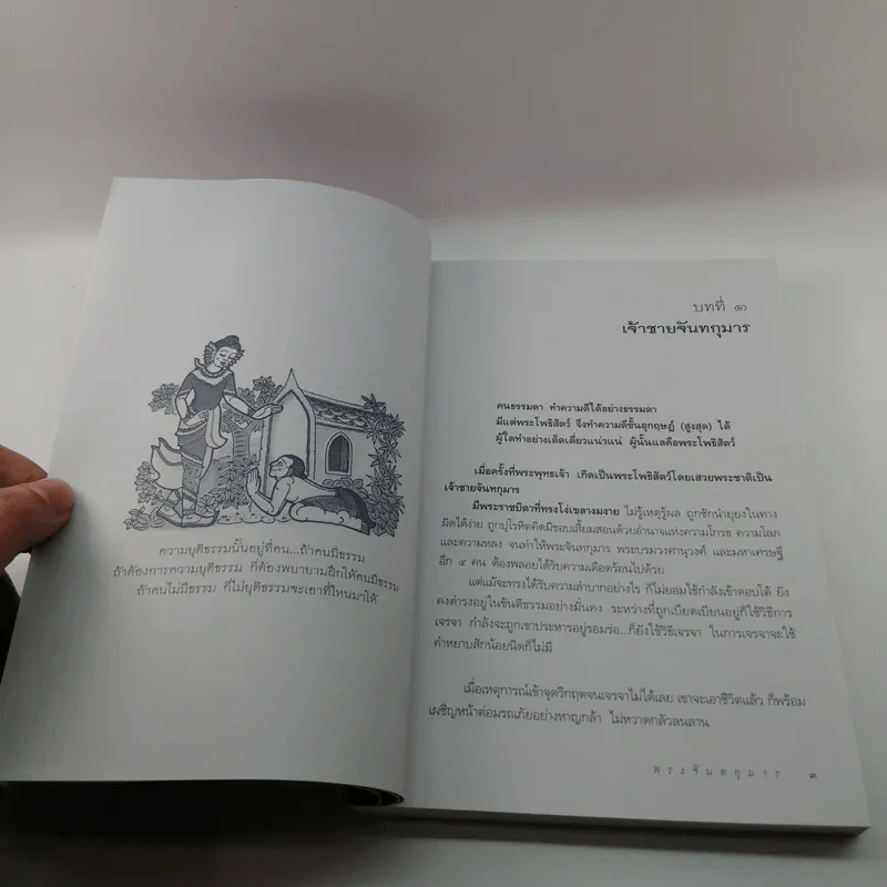 พระชาติที่ 7 พระจันทกุมาร ธรรมนิยาย จากพระเจ้าสิบชาติ รูปที่ 10