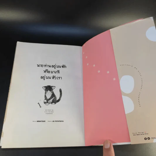นายท่านอยู่บนตักหรือบางทีอยู่บนหัวเรา เล่ม 1 รูปที่ 10