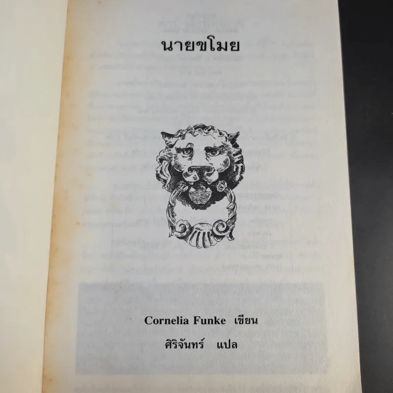 นายขโมย ความฝันอันยิ่งใหญ่ของเด็กชายที่กลายเป็นจริง - Cornelia Funke รูปที่ 8