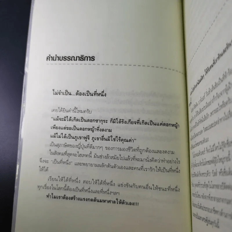 ไม่จำเป็นต้องเป็นที่หนึ่ง ก็เป็นคนดีและประสบความสำเร็จได้ - ทศ คณนาพร รูปที่ 13