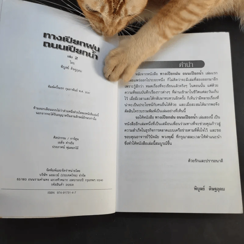 ทางเปียกฝน ถนนเปียกน้ำ เล่ม 1-2 - พิบูลย์ ดิษฐอุดม รูปที่ 19