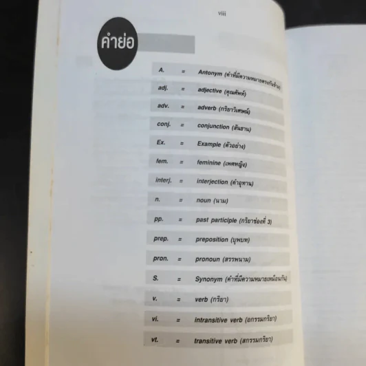 Se-Ed's Modern Dictionary English-Thai & Thai-English พจนานุกรมอังกฤษ-ไทย & ไทย-อังกฤษ รูปที่ 11