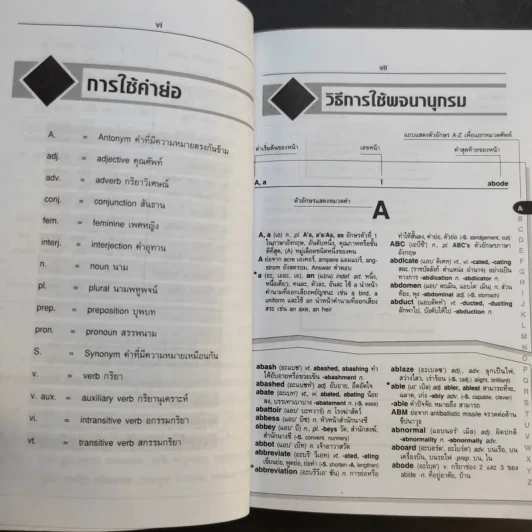 Se-Ed's Modern Dictionary English-Thai & Thai-English พจนานุกรมอังกฤษ-ไทย & ไทย-อังกฤษ รูปที่ 10