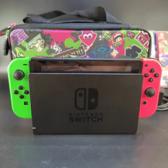 เครื่อง Nintendo Switch + 4 จอย + 3 เกม + กระเป๋า (มือสองเล่นได้ปกติ) รูปที่ 5