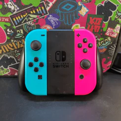 เครื่อง Nintendo Switch + 4 จอย + 3 เกม + กระเป๋า (มือสองเล่นได้ปกติ) รูปที่ 3