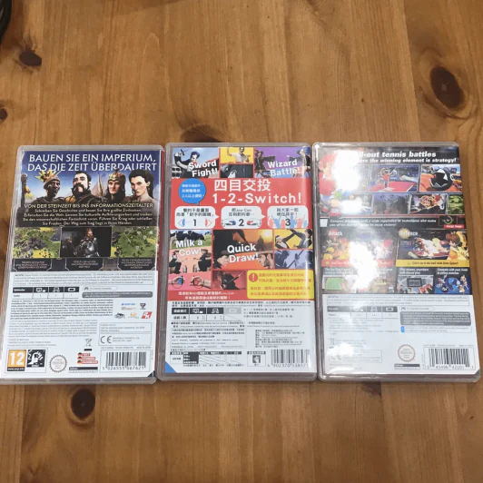เครื่อง Nintendo Switch + 4 จอย + 3 เกม + กระเป๋า (มือสองเล่นได้ปกติ) รูปที่ 57
