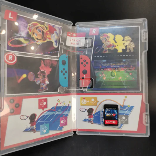 เครื่อง Nintendo Switch + 4 จอย + 3 เกม + กระเป๋า (มือสองเล่นได้ปกติ) รูปที่ 11