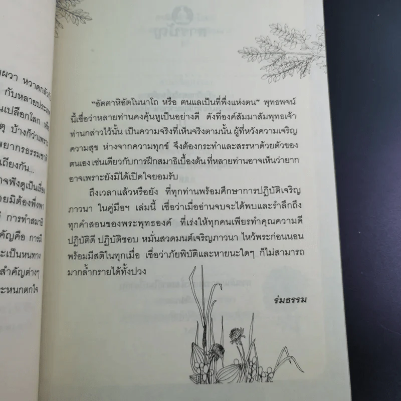 คู่มือฝึกสมาธิเบื้องต้น - ร่มธรรม รูปที่ 13