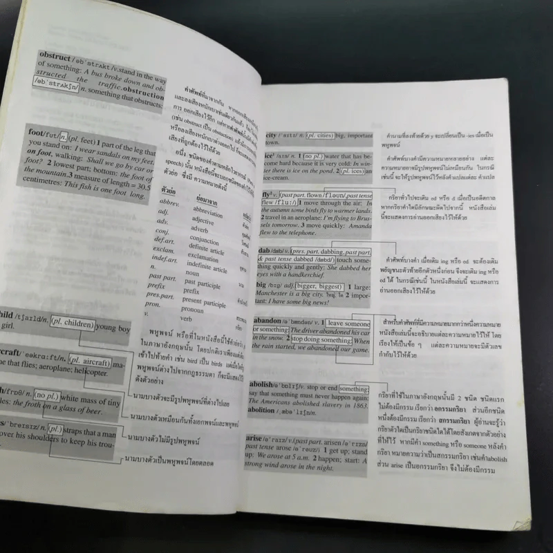 Oxford Basic English Dictionary พจนานุกรมเบื้องต้น อังกฤษ - ไทย รูปที่ 10