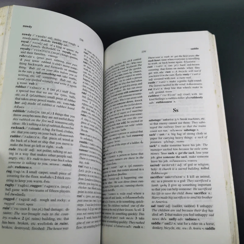 Oxford Basic English Dictionary พจนานุกรมเบื้องต้น อังกฤษ - ไทย รูปที่ 13