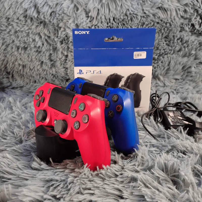 เครื่อง PlayStation Pro4 PS4 Pro มือสอง + 4 จอย (3 จอยไร้สาย, 1 จอยมีสาย) + แท่นชาร์จจอย รูปที่ 8