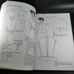 ตำราตัดเสื้อสตรีฉบับก้าวหน้า ฉบับแก้ไข ปรับปรุงใหม่ - อาจารย์รสสุคนธ์ พราหมณ์เสน่ห์ รูปที่ 15