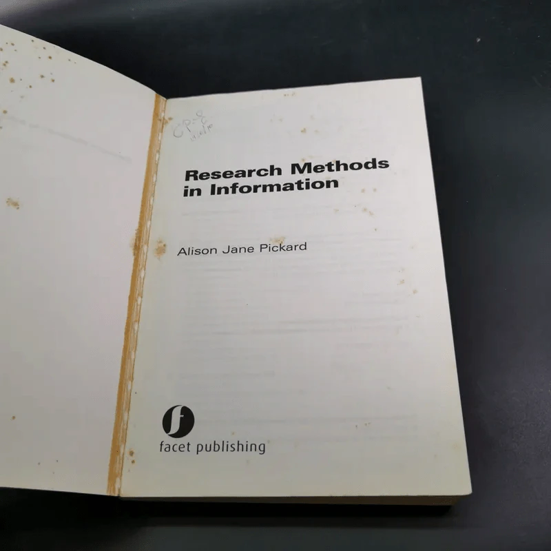 Research Methods Information - Alison Jane Pickard รูปที่ 7