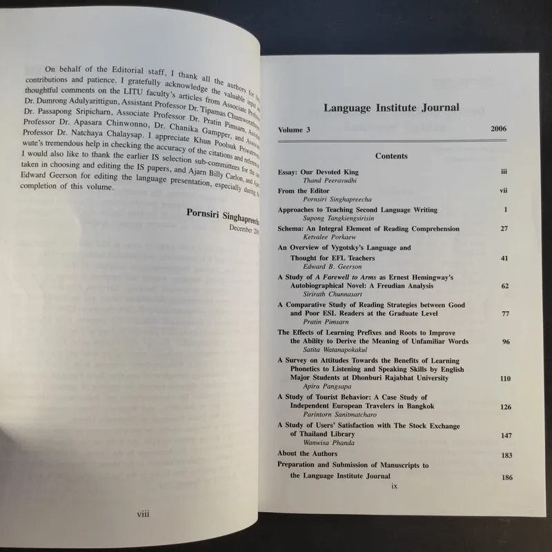Language Institute Journal Volume 3 2006 Thammasat University December 2006 รูปที่ 12