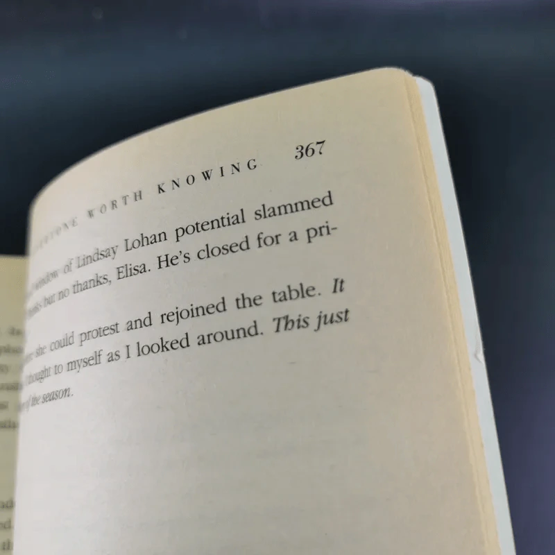 Everyone Worth Knowing -  Lauren Weisberger รูปที่ 13