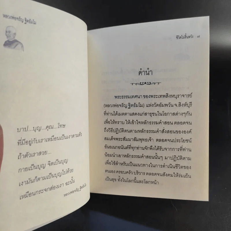 ชีวิตนี้ยังมีหวัง เมื่อนั่งกรรมฐาน - พระธรรมสิงหบุราจารย์ (หลวงพ่อจรัญ ฐิตธัมโม) รูปที่ 10