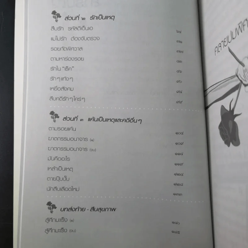รักเป็นศพ  -  พ.ญ.คุณหญิงพรทิพย์ โรจนสุนันท์ รูปที่ 13