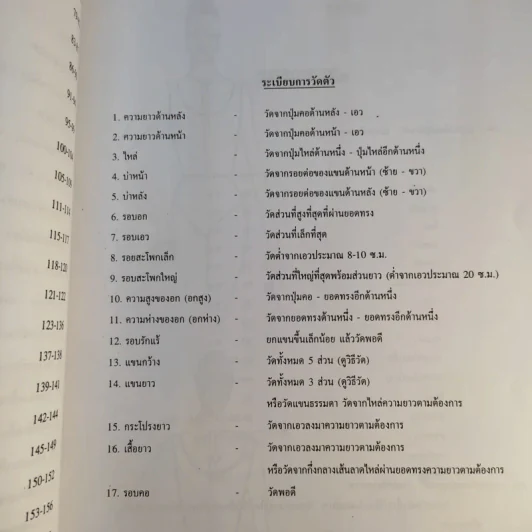 คู่มือการเรียนตัดเสื้อ - อ.วันทนีย์ โพธิสัตย์ รูปที่ 13