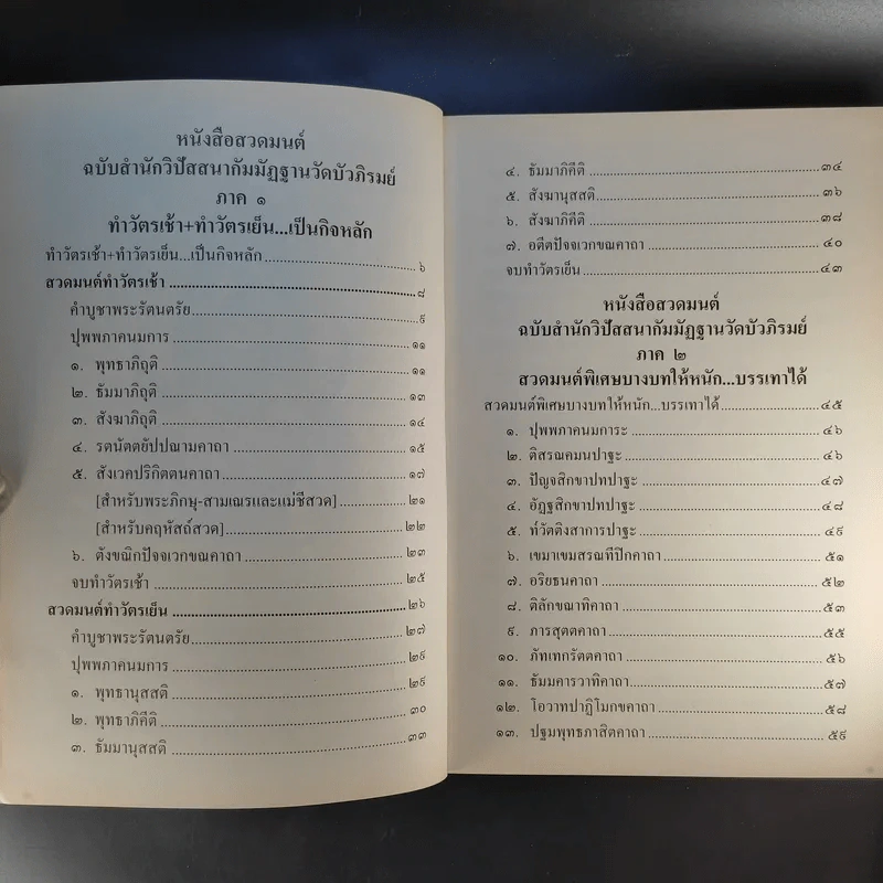 หนังสือสวดมนต์ ฉบับสำนักวิปัสสนากัมมัฏฐานวัดบัวภิรมย์ รูปที่ 12