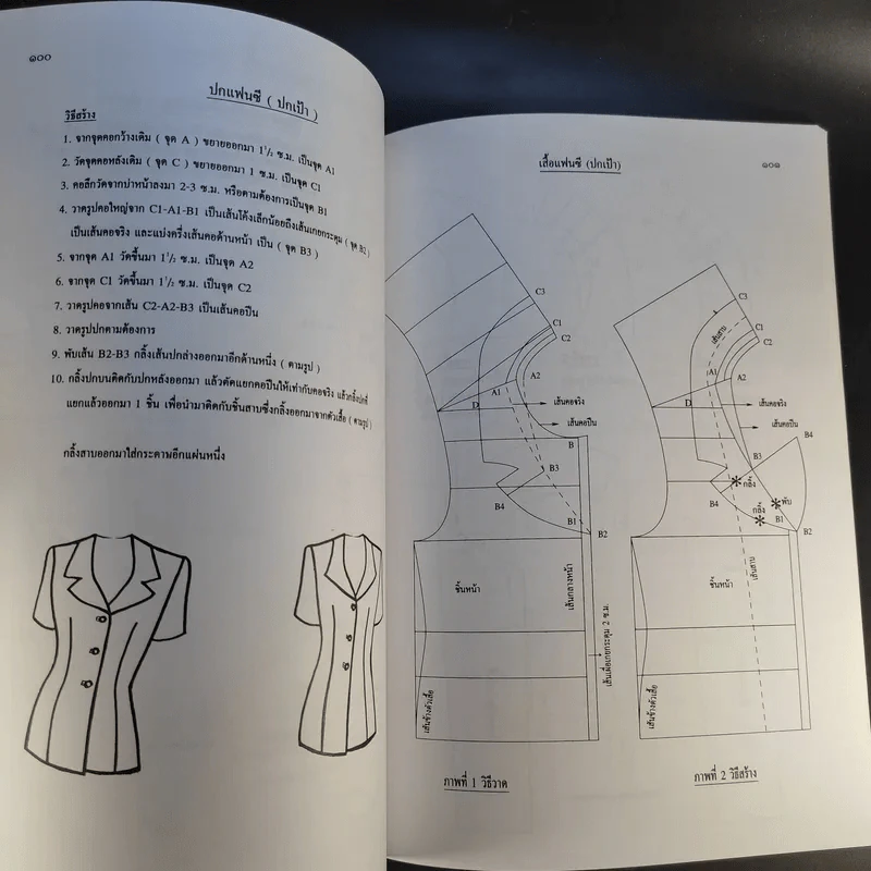 คู่มือการเรียนตัดเสื้อ - อ.วันทนีย์ โพธิสัตย์ รูปที่ 15