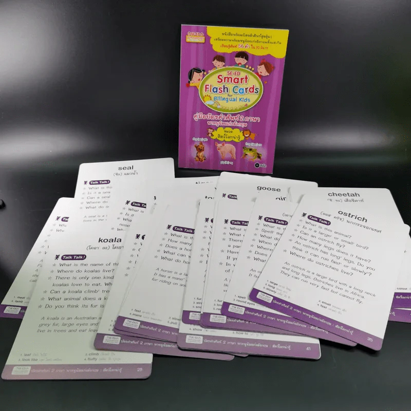 SE-ED Smart Flash Cards for Bilingual Kids บัตรคำศัพท์ 2 ภาษาพาหนูน้อยเก่งอังกฤษ รูปที่ 8