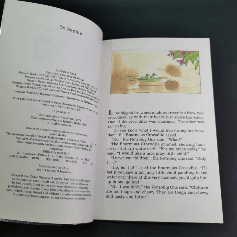 The Enormous Crocodile - Roald Dahl รูปที่ 8