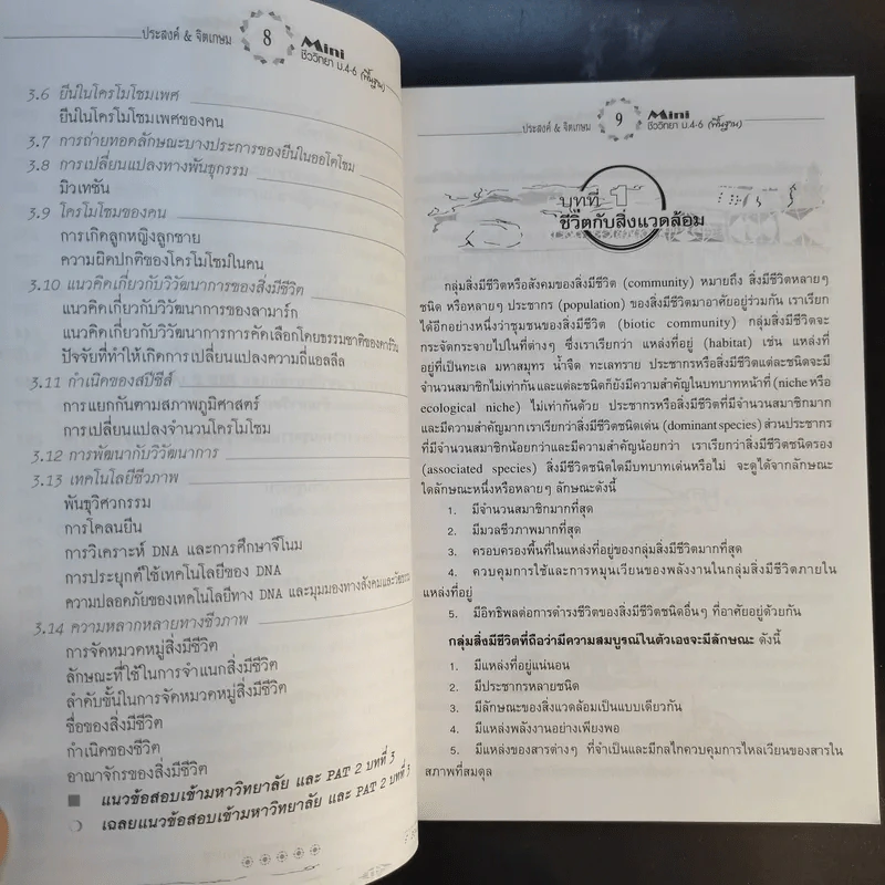 Mini รายวิชาพื้นฐาน ชีววิทยา ทั้งสายวิทย์และสายศิลป์ ม.4-6 รูปที่ 6