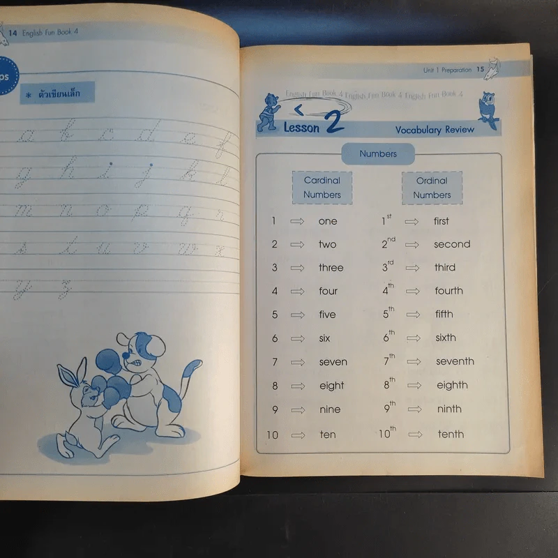 English Fun Book 4 ชั้นประถมศึกษาปีที่ 4 - ทวิยา เนาวประทีป รูปที่ 13