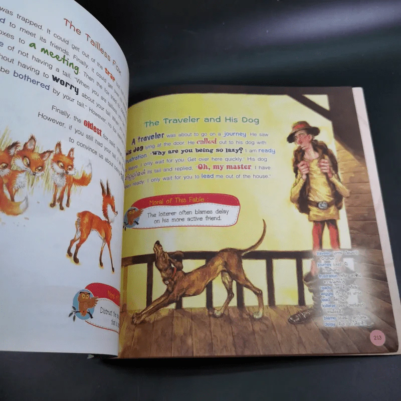 100 สุดยอดนิทานอีสปแสนสนุก 2 ภาษา ไทย-อังกฤษ รูปที่ 18