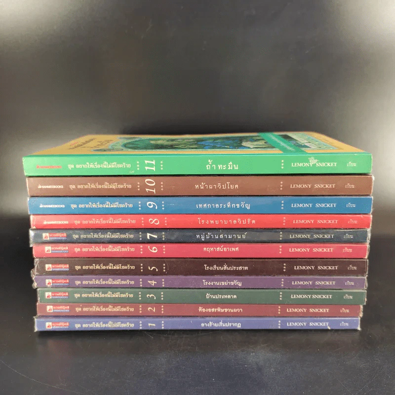ชุด อยากให้เรื่องนี้ไม่มีโชคร้าย เล่ม 1-11 (ขาดเล่ม 12-13) รูปที่ 2