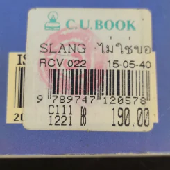 Slang ไม่ใช่ของแสลง เล่ม 1 - Frank Freeman รูปที่ 13