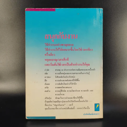 สนุกกับงาน วิธีทำงานอย่างชาญฉลาด รูปที่ 2