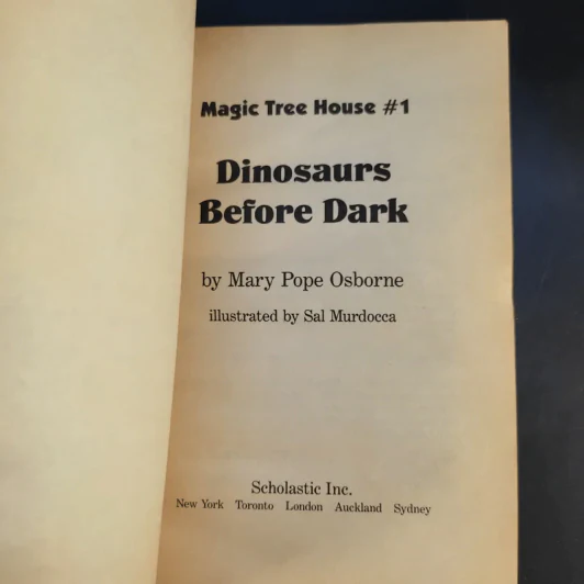 Magic Tree House#1 Dinosaurs Before Dark รูปที่ 8