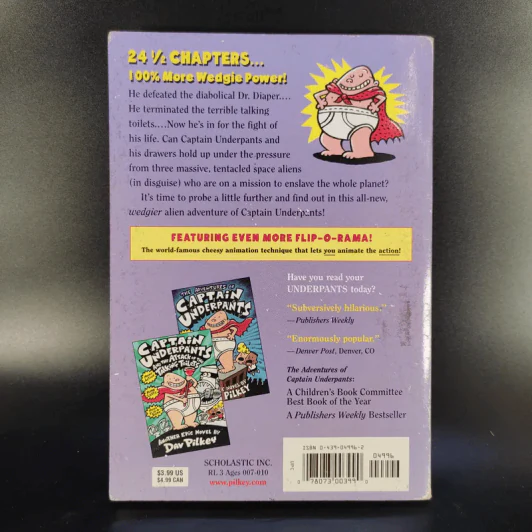 Captain Underpants and the Invasion of the Incredibly Naughty Cafeteria Ladies from Outer Space รูปที่ 2