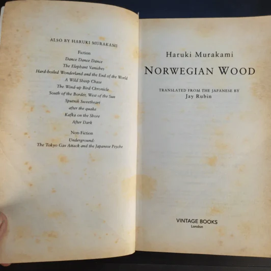 Norwegian Wood - Haruki Murakami รูปที่ 9