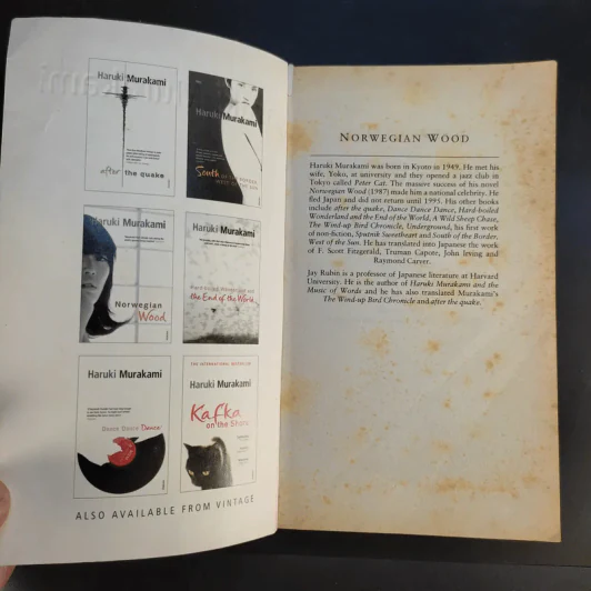 Norwegian Wood - Haruki Murakami รูปที่ 8